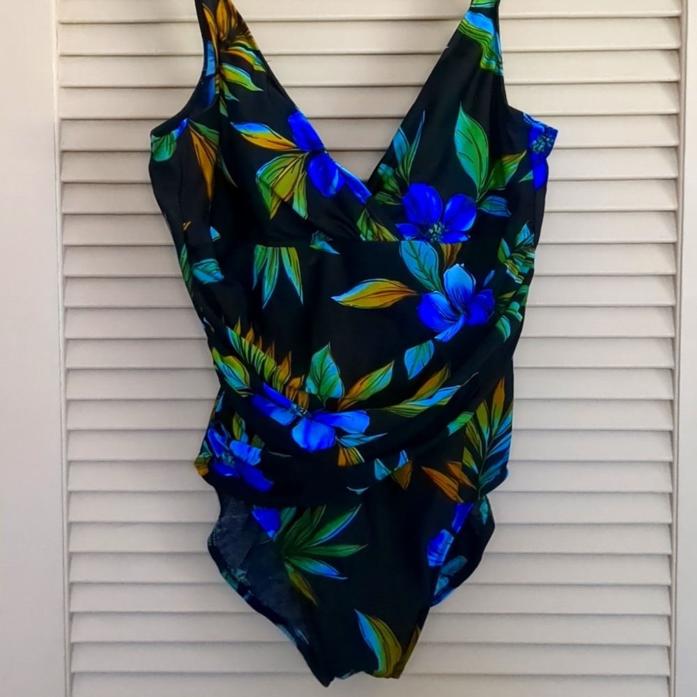 Swimslimmer One Piece Bathing Suit